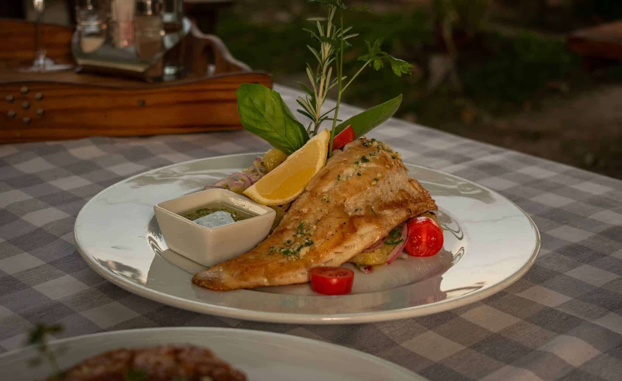 Филе смуђа са грила